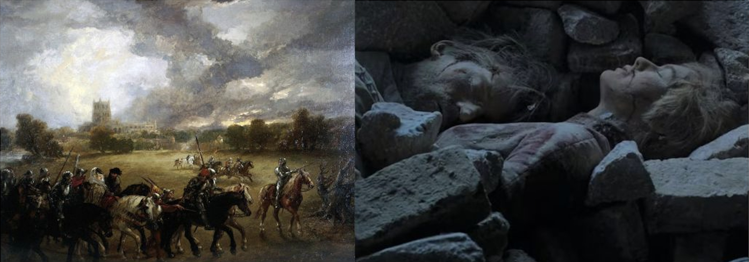 Margaret of Anjou taken prisoner and Cersei's death